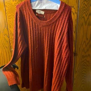 Pinque lace-up sweater size 2x